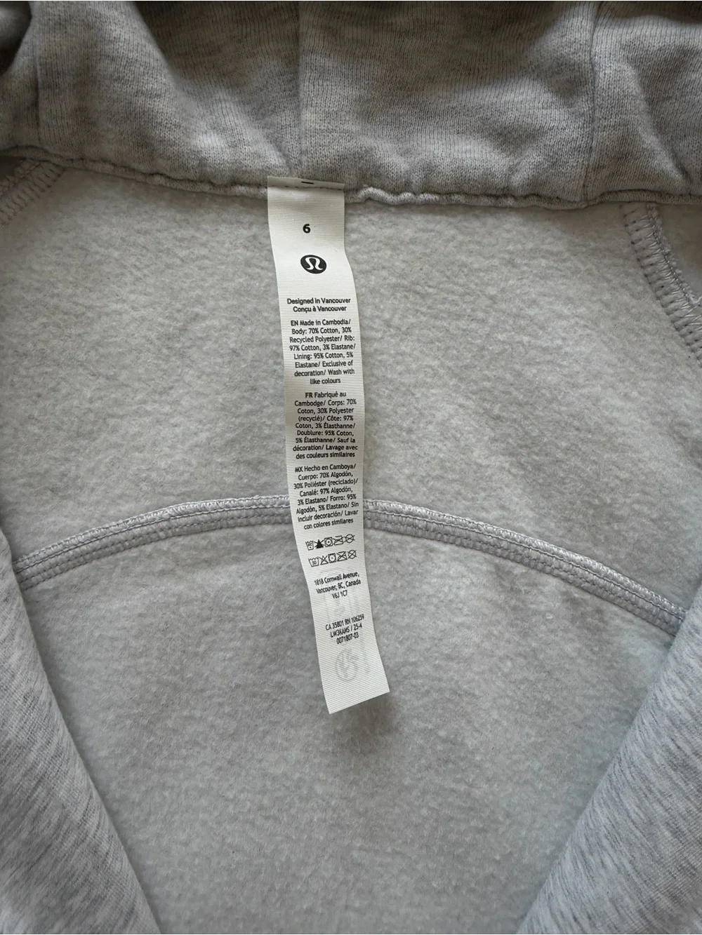 Lululemon Scuba Full Zip